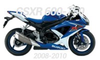 08-10 GSXR 600-750 Fairings