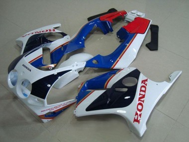 Affordable 1988-1989 Honda CBR250RR MC19 Motorcycle Fairings - White Red Blue Glossy Black Australia
