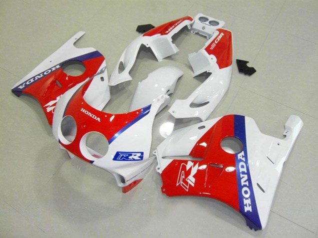 1990-1998 Honda CBR250RR MC22 Motorcycle Fairings - White Red Blue Australia