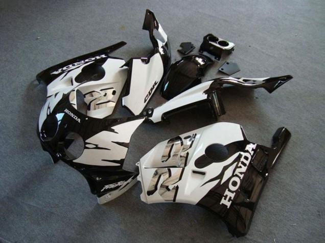 1990-1998 Honda CBR250RR MC22 Motorcycle Fairing - White Glossy Black Australia