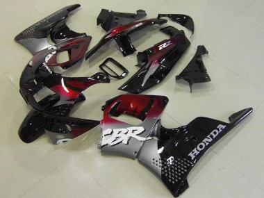 Affordable 1996-1997 Honda CBR900RR 893 Motorcycle Fairings - Silver Maroon Red Glossy Black Australia
