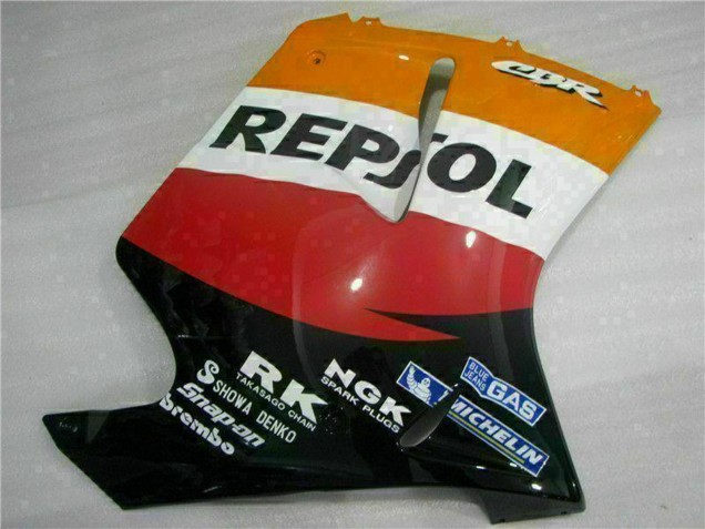 1996-2007 Honda CBR1100XX Blackbird Motorcycle Fairing - Orange White Red Glossy Black Repsol Australia