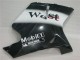 1996-2007 Honda CBR1100XX Blackbird Motorcycle Fairings - Glossy Black White West Australia