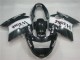 1996-2007 Honda CBR1100XX Blackbird Motorcycle Fairings - Glossy Black White West Australia