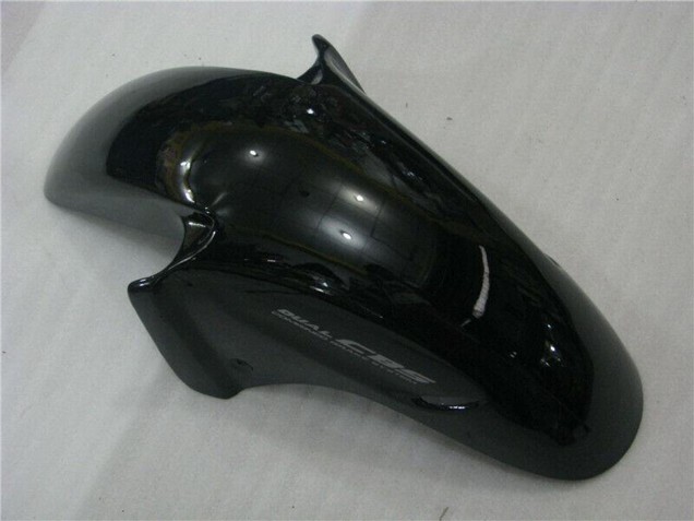 1996-2007 Honda CBR1100XX Blackbird Abs Motorcycle Fairings - Glossy Black Red Flame Australia