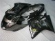 1996-2007 Honda CBR1100XX Blackbird Motorcycle Fairings - Glossy Black Silver Flame Australia