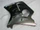 1996-2007 Honda CBR1100XX Blackbird Motorcycle Fairings - Glossy Black Silver Flame Australia