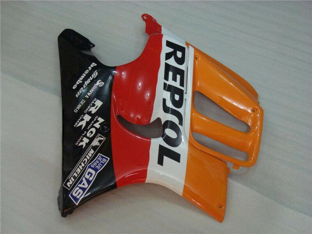 1995-1996 Honda CBR600 F3 Motorcycle Fairings - Orange White Red Glossy Black Repsol Australia
