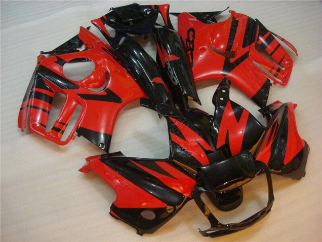 1995-1996 Honda CBR600 F3 Motorcycle Fairing - Red Glossy Black Australia