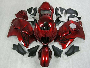 Affordable 1996-2007 Suzuki GSXR 1300 Hayabusa Motorcycle Fairing - Red Black Australia