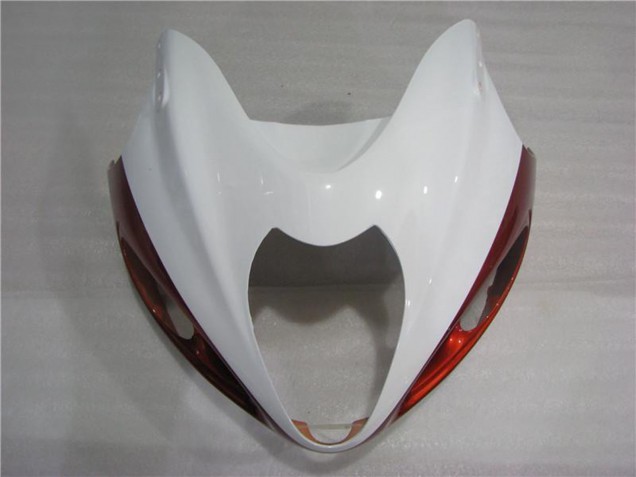1996-2007 Suzuki GSXR 1300 Hayabusa Motorcycle Fairings - White Orange Black Australia
