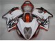 1996-2007 Suzuki GSXR 1300 Hayabusa Motorcycle Fairings - White Orange Black Australia