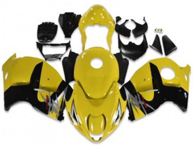 1996-2007 Suzuki GSXR 1300 Hayabusa Motorcycle Fairings - Yellow Black Silver Red Australia