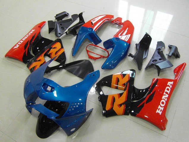 1998-1999 Honda CBR900RR 919 Motorcycle Fairings - Red Blue Glossy Black Australia