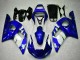 1998-2002 Yamaha YZF R6 Motorcycle Fairings - Blue White Australia