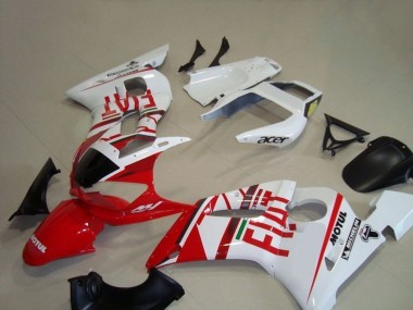 Affordable 1998-2002 Yamaha YZF R6 Motorcycle Fairings - White Red Fiat Motul Michelin Australia