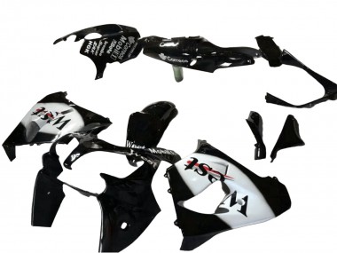 Affordable 2000-2001 Kawasaki ZX9R Motorcycle Fairing - Glossy Black White West Australia