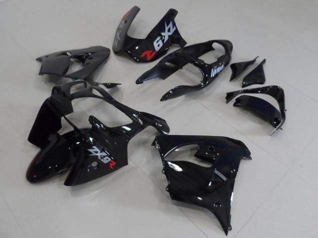 2000-2001 Kawasaki ZX9R Motorcycle Fairing - Glossy Black Australia