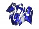 2000-2001 Yamaha YZF R1 Motorcycle Fairing - Blue White Australia