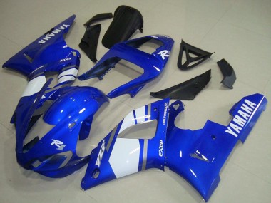Affordable 2000-2001 Yamaha YZF R1 Motorcycle Fairings - Blue White Australia