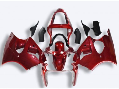 Affordable 2000-2002 Kawasaki ZX6R Motorcycle Fairings - Red Australia