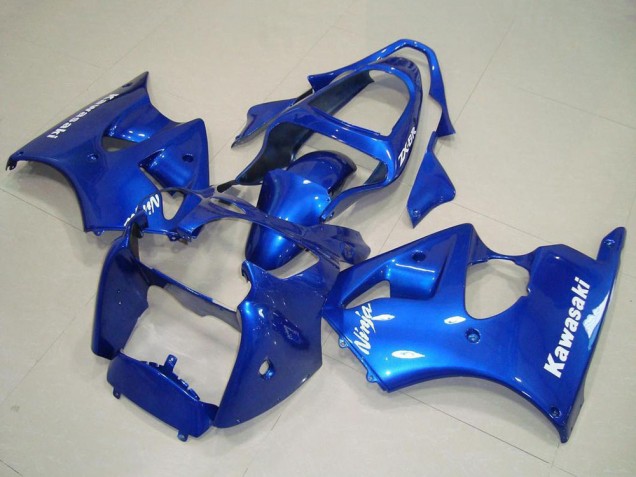 2000-2002 Kawasaki ZX6R Motorcycle Fairings - Blue Australia