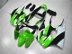 2000-2002 Kawasaki ZX6R Motorcycle Fairing Kits - Green White Black Australia