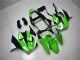 2000-2002 Kawasaki ZX6R Motorcycle Fairing Kits - Green White Black Australia