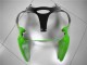 2000-2002 Kawasaki ZX6R Motorcycle Fairing Kits - Green White Black Australia