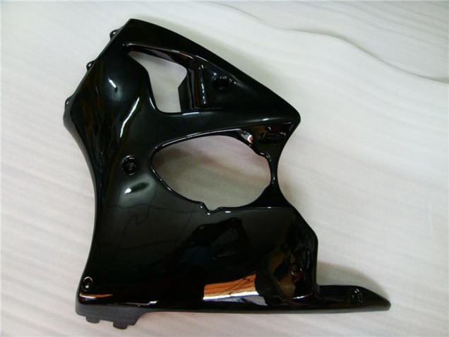 2000-2002 Kawasaki ZX6R Motorcycle Fairings - Glossy Black Australia