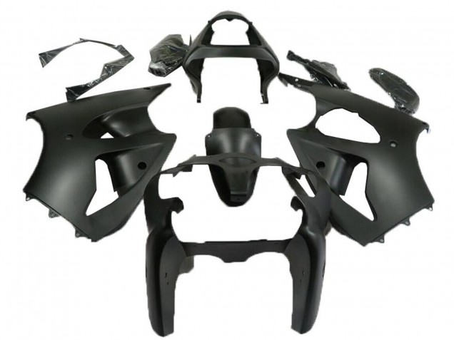 2000-2002 Kawasaki ZX6R Motorcycle Fairings - Matte Black Australia
