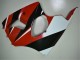 2000-2002 Kawasaki ZX6R Motorcycle Fairings - White Red Glossy Black Australia