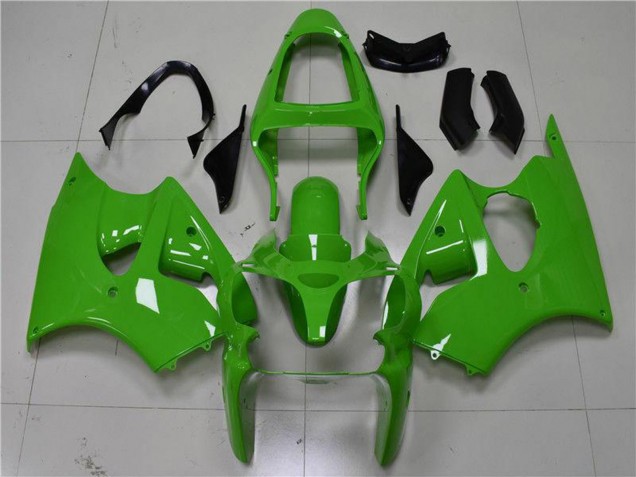 2000-2002 Kawasaki ZX6R Motorcycle Fairings - Green Black Australia