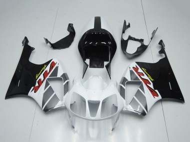 Affordable 2000-2006 Honda VTR1000 Motorcycle Fairings - White Glossy Black Australia
