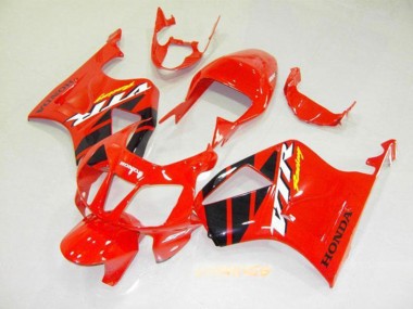 Affordable 2000-2006 Honda VTR1000 Motorcycle Fairing - Red Glossy Black Stripe Australia