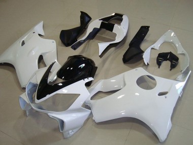 Affordable 2001-2003 Honda CBR600 F4i Motorcycle Fairing - White Glossy Black Australia