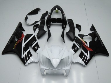 Affordable 2001-2003 Honda CBR600 F4i Motorcycle Fairing - White Glossy Black F Sport Australia