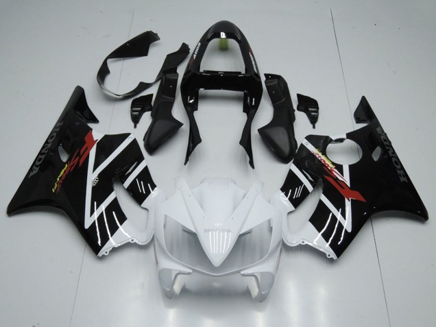 2001-2003 Honda CBR600 F4i Motorcycle Fairing - White Glossy Black F Sport Australia