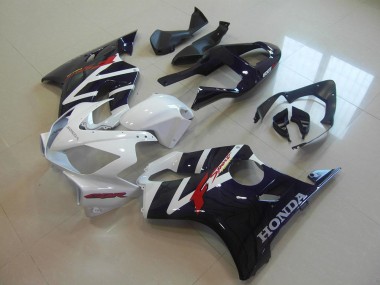 Affordable 2001-2003 Honda CBR600 F4i Motorcycle Fairings - White Glossy Black F Sport Australia