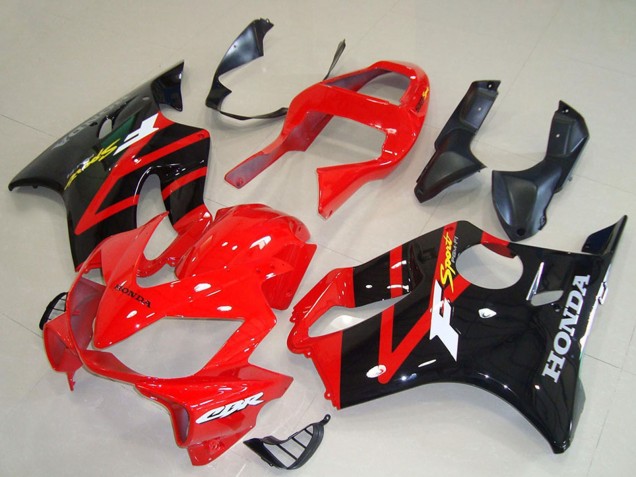 2001-2003 Honda CBR600 F4i Motorcycle Fairing - Red Glossy Black Australia