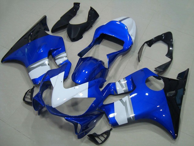2001-2003 Honda CBR600 F4i Motorcycle Fairings - White Blue Glossy Black Australia