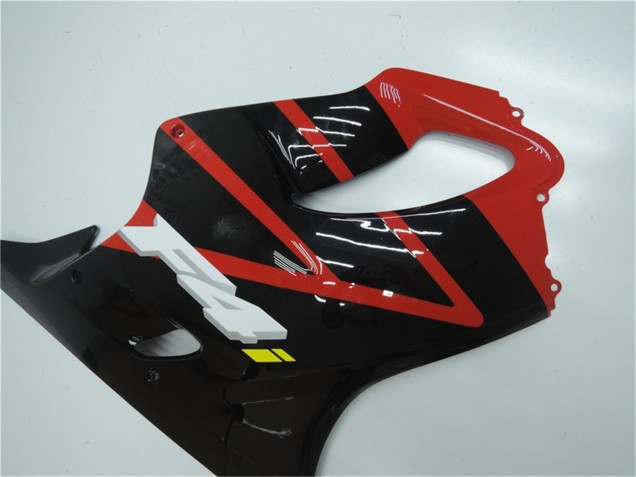 2001-2003 Honda CBR600 F4i Bike Fairings - Red Glossy Black Australia
