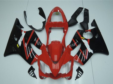 Affordable 2001-2003 Honda CBR600 F4i Bike Fairings - Red Glossy Black Australia
