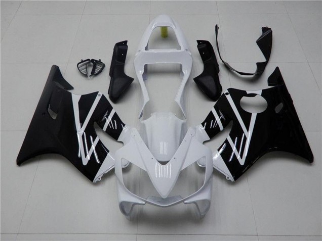 2001-2003 Honda CBR600 F4i Motorcycle Fairing Kits - White Glossy Black Australia