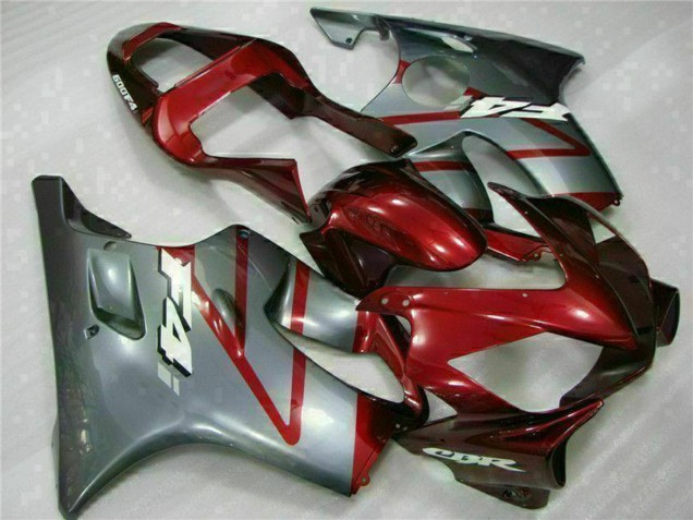 2001-2003 Honda CBR600 F4i Motorcycle Fairing Kits - Silver Red Australia
