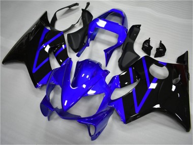 Affordable 2001-2003 Honda CBR600 F4i Motorcycle Fairing - Blue Glossy Black Australia