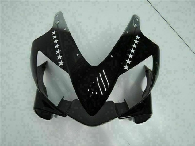 2001-2003 Honda CBR600 F4i Motorcycle Fairings - Glossy Black Silver SevenStars Australia
