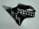 2001-2003 Honda CBR600 F4i Motorcycle Fairings - Glossy Black Silver SevenStars Australia