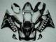2001-2003 Honda CBR600 F4i Motorcycle Fairings - Glossy Black Silver SevenStars Australia