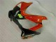 2001-2003 Honda CBR600 F4i Motorcycle Fairings - Yellow Orange Glossy Black Rossi 46 Australia